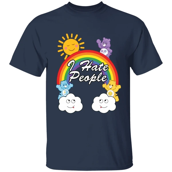 Bears Rainbow I Hate People Shirt - Image 5