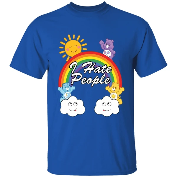 Bears Rainbow I Hate People Shirt - Image 8
