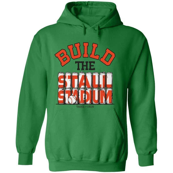 Beaver Baseball Build The Dam Those Of Iron Hoodie - Image 2