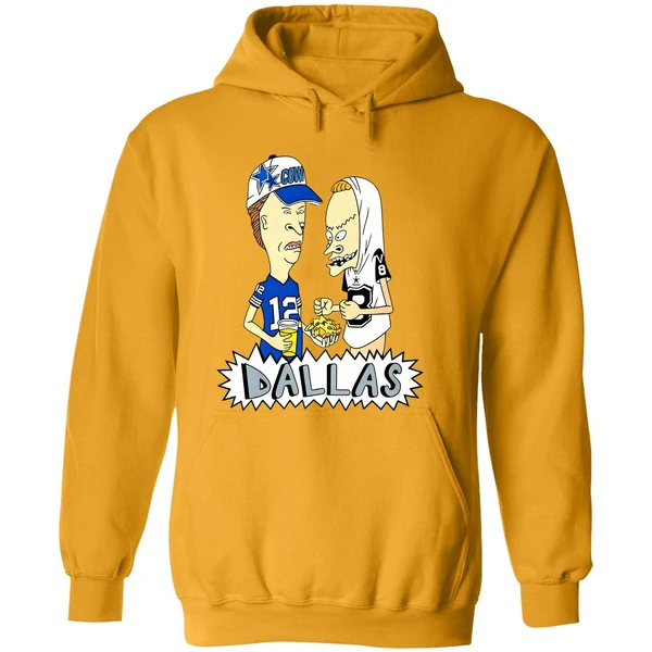 Beavis And Butt Head Dallas Cowboys Hoodie