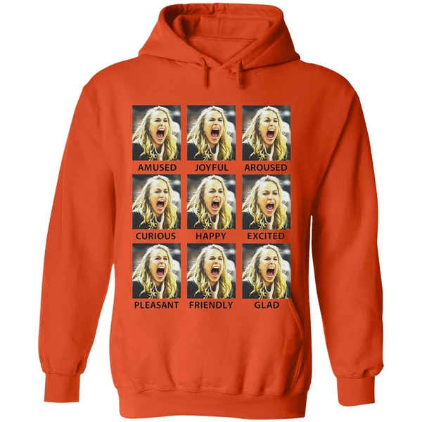 Becky Hammon Emotions Amused Joyfull Aroused Curious Happy Hoodie - Image 6