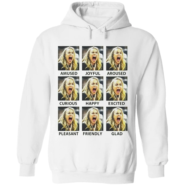Becky Hammon Emotions Amused Joyfull Aroused Curious Happy Hoodie - Image 8