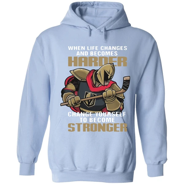 Becomes Harder Change Yourself Stronger Hoodie - Image 3