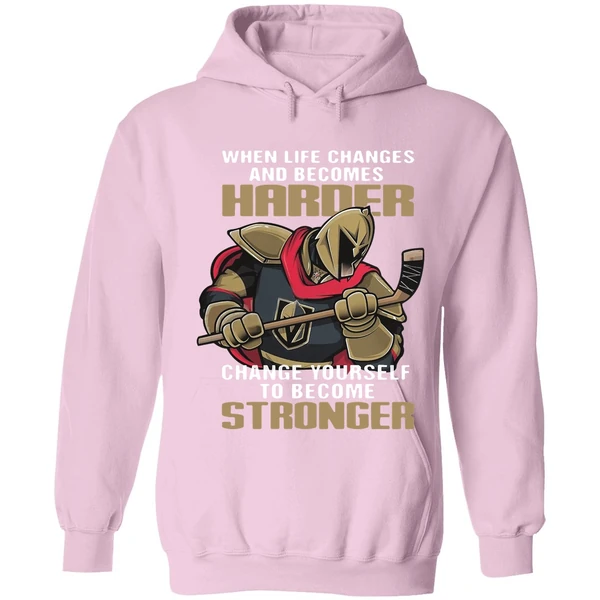Becomes Harder Change Yourself Stronger Hoodie - Image 4