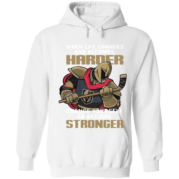 Becomes Harder Change Yourself Stronger Hoodie - Image 6