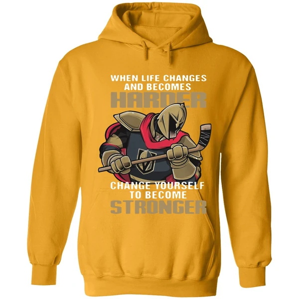 Becomes Harder Change Yourself Stronger Hoodie - Image 9