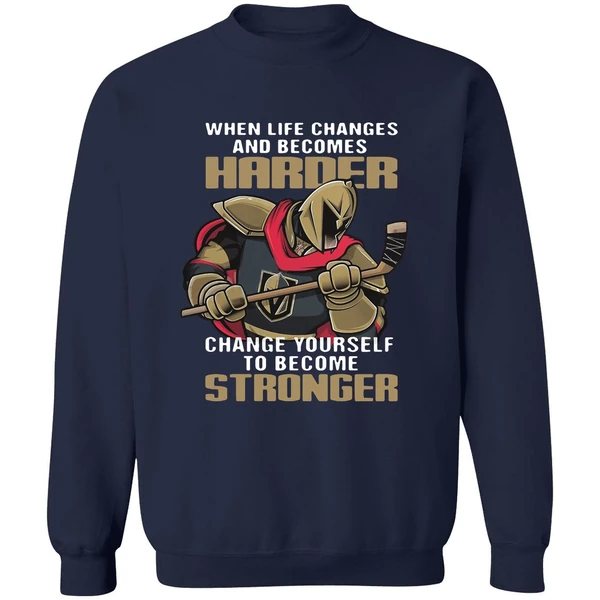 Becomes Harder Change Yourself Stronger Sweatshirt - Image 5