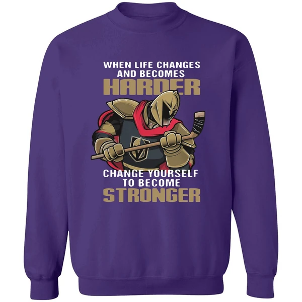 Becomes Harder Change Yourself Stronger Sweatshirt - Image 6