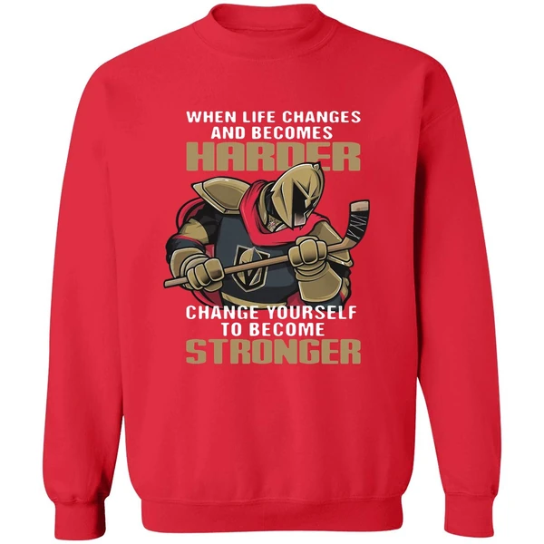 Becomes Harder Change Yourself Stronger Sweatshirt - Image 7