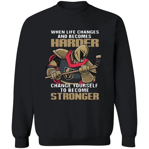 Becomes Harder Change Yourself Stronger Sweatshirt - Image 9