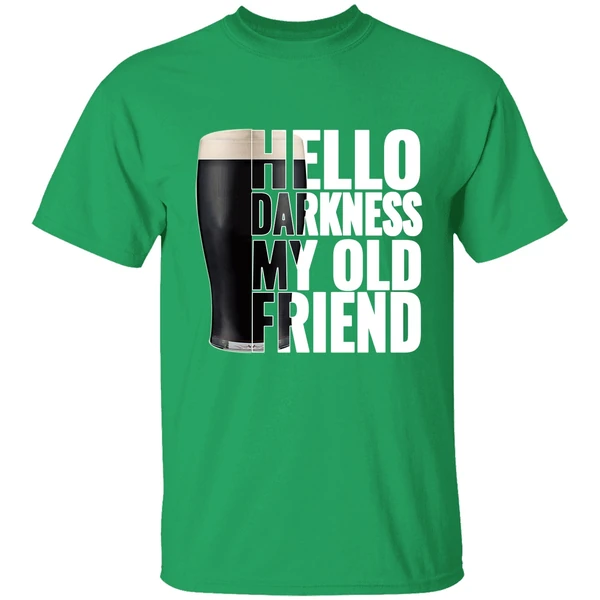 Beer Hello Darkness My Old Friend Shirt