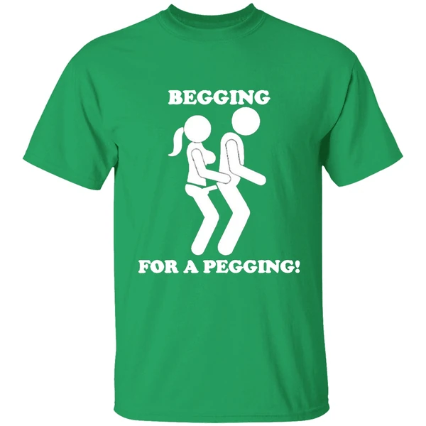 Begging For A Pegging Art Shirt - Image 2