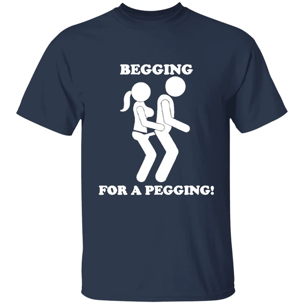 Begging For A Pegging Art Shirt - Image 5