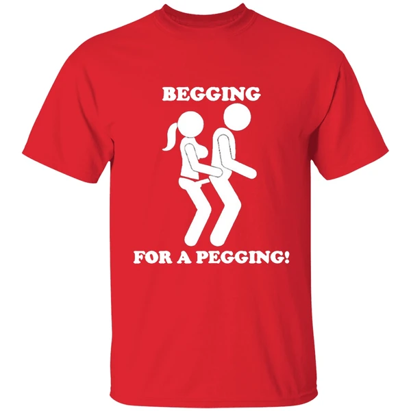 Begging For A Pegging Art Shirt - Image 7