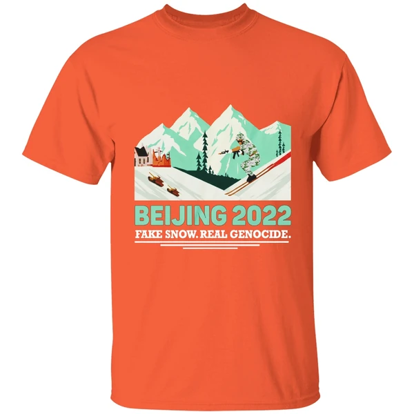 Beijing 2022 Fake Snow Real Genocide Shirt - Image 6