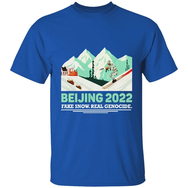Beijing 2022 Fake Snow Real Genocide Shirt - Image 8