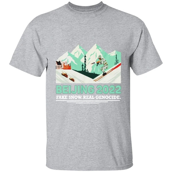 Beijing 2022 Fake Snow Real Genocide Shirt - Image 9