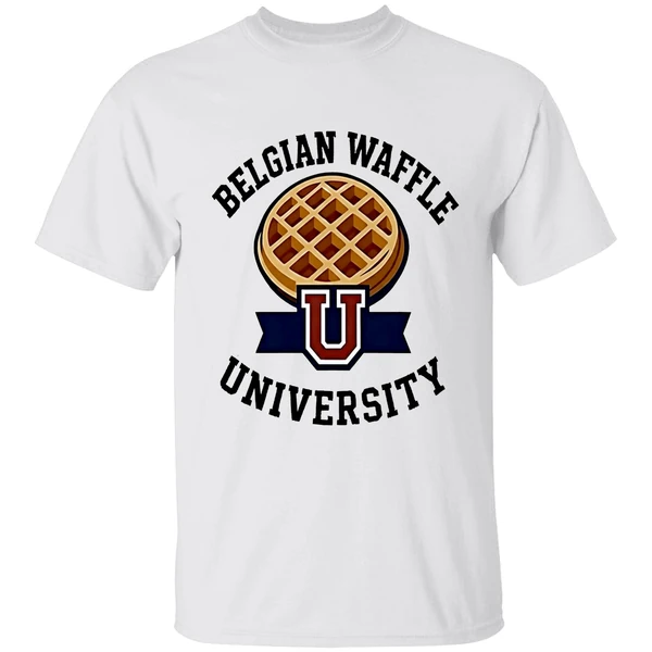 Belgian Waffle University Logo Shirt