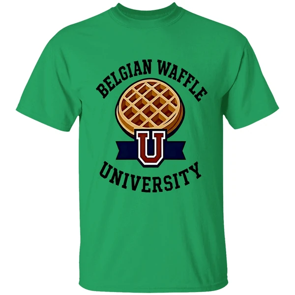 Belgian Waffle University Logo Shirt - Image 8