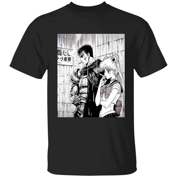 Berserk Sailor Moon Smoking Shirt
