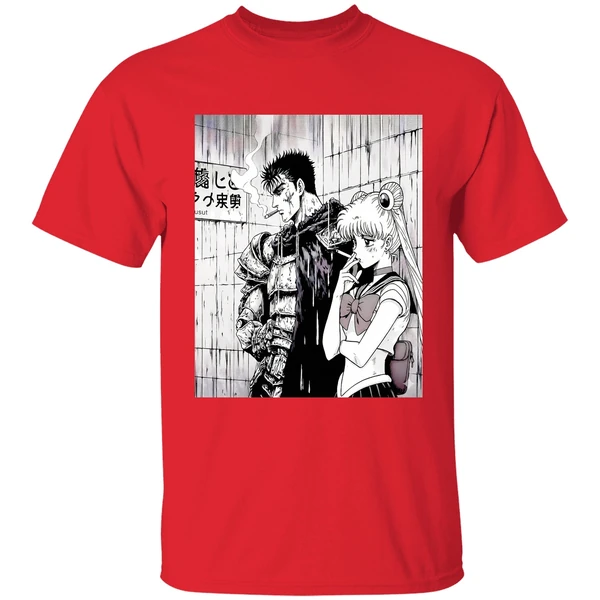 Berserk Sailor Moon Smoking Shirt - Image 7