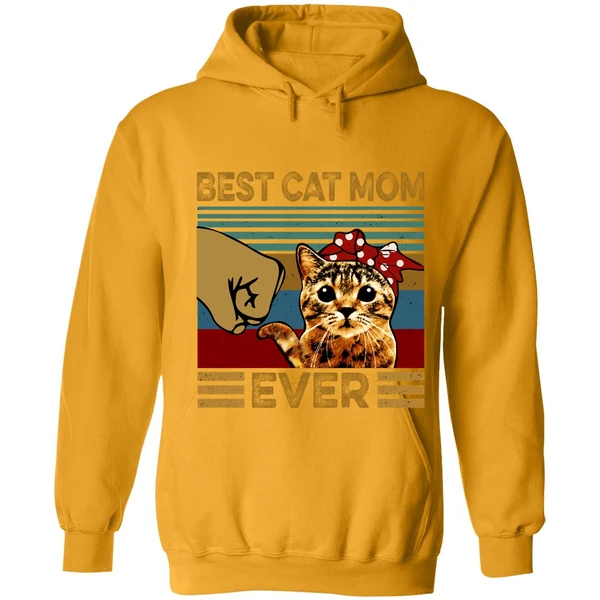 Best Cat Mom Ever Hoodie - Image 9