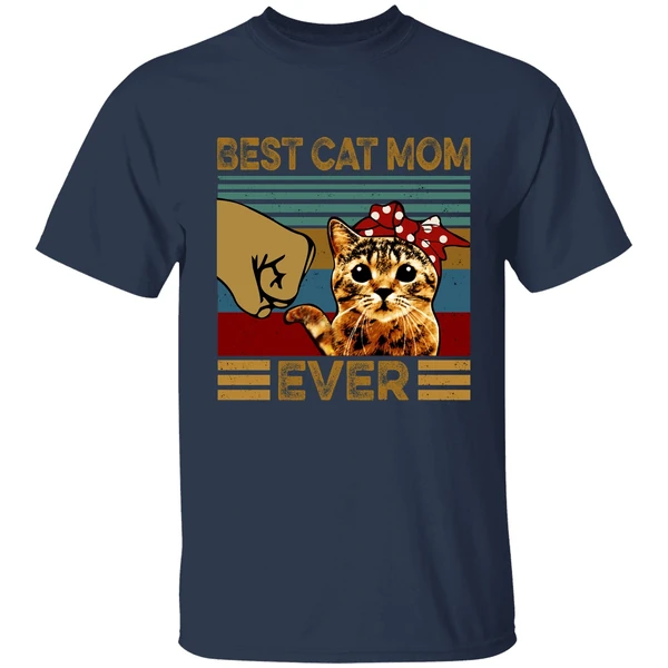 Best Cat Mom Ever Shirt - Image 4