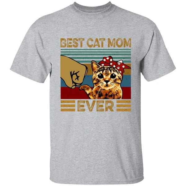 Best Cat Mom Ever Shirt - Image 8