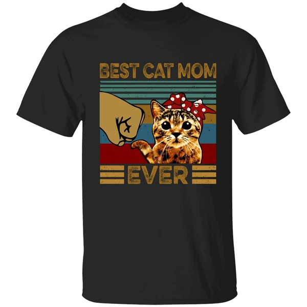 Best Cat Mom Ever Shirt - Image 9