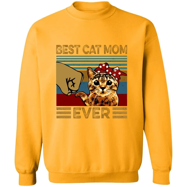 Best Cat Mom Ever Sweatshirt