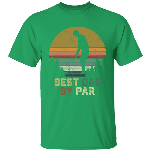 Best Dad By Par Daddy Fathers Day Golf Shirt
