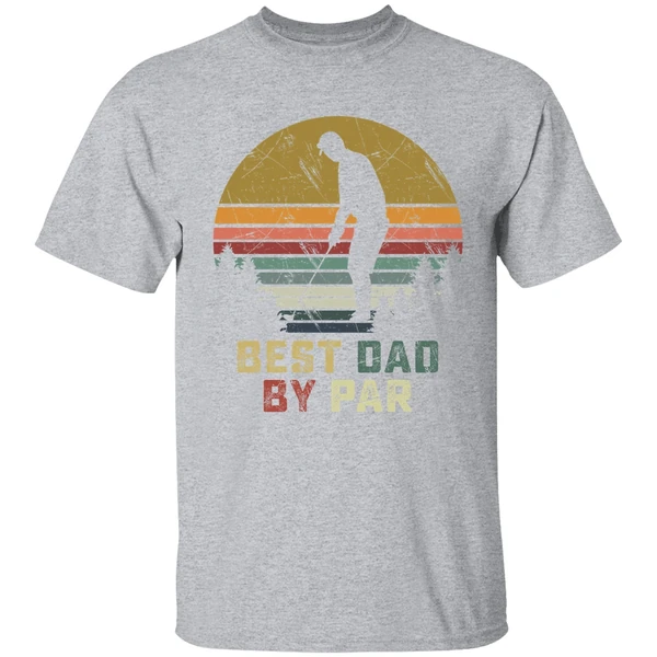 Best Dad By Par Daddy Fathers Day Golf Shirt - Image 8
