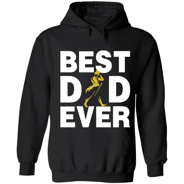 Best Dad Ever Johnnie Walker Hoodie - Image 8