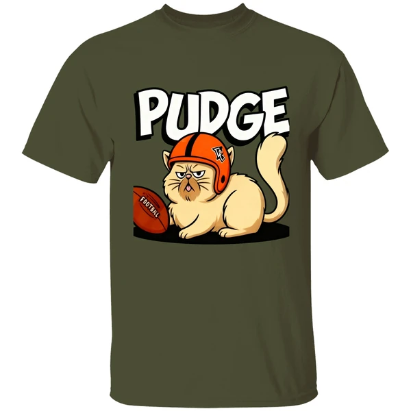 Bgsu Football Pudge The Cat 2 Sided Shirt - Image 3