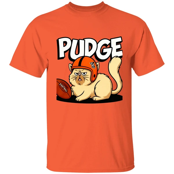Bgsu Football Pudge The Cat 2 Sided Shirt - Image 5
