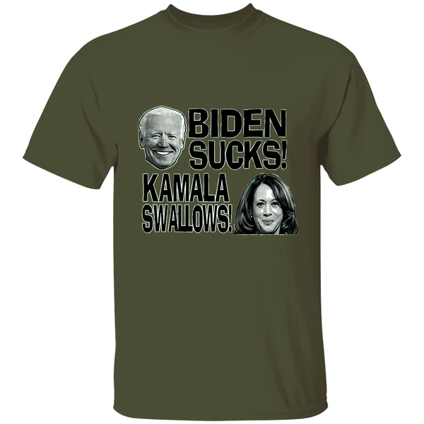 Biden Sucks Kamala Swallows Fuck Joe The Hoe Shirt - Image 3