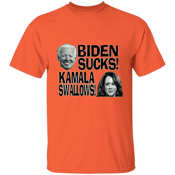 Biden Sucks Kamala Swallows Fuck Joe The Hoe Shirt - Image 5