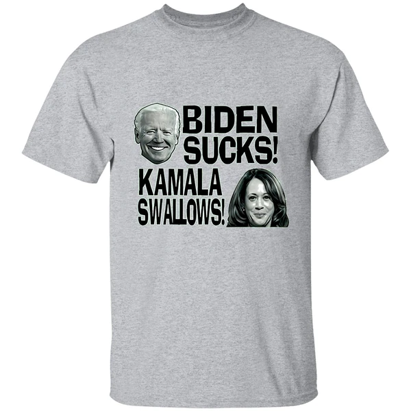 Biden Sucks Kamala Swallows Fuck Joe The Hoe Shirt - Image 8