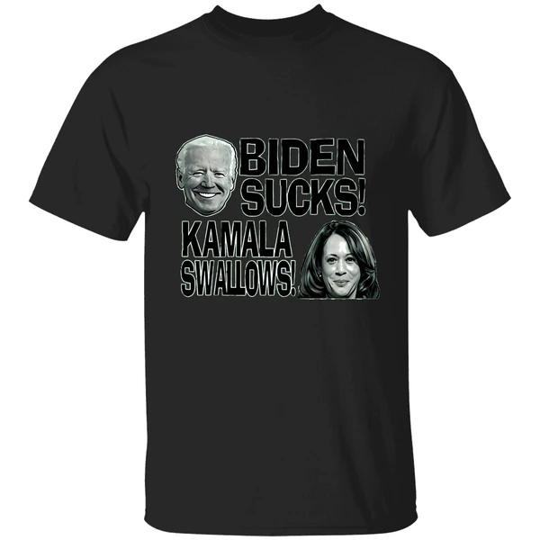 Biden Sucks Kamala Swallows Fuck Joe The Hoe Shirt - Image 9