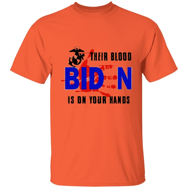 Biden Their Blood Is On Your Hands Names Of 13 Services Fallen Soldiers Shirt - Image 5