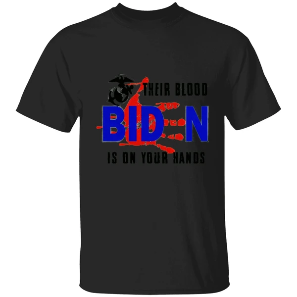 Biden Their Blood Is On Your Hands Names Of 13 Services Fallen Soldiers Shirt - Image 9