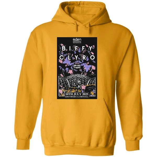 Biffy Clyro Eden Project Cornwall 10th July 2025 Hoodie