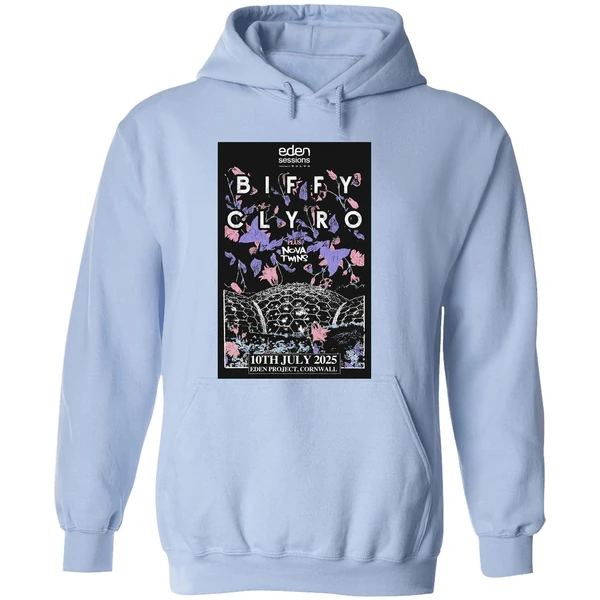 Biffy Clyro Eden Project Cornwall 10th July 2025 Hoodie - Image 4
