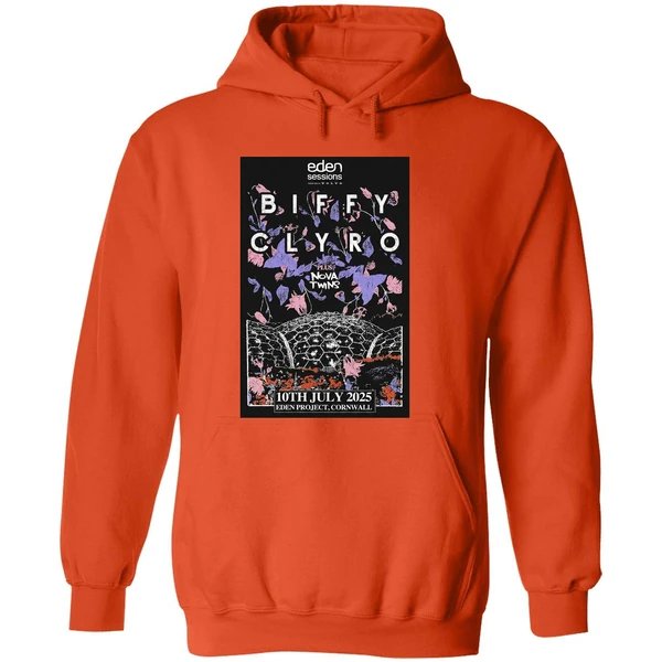 Biffy Clyro Eden Project Cornwall 10th July 2025 Hoodie - Image 6