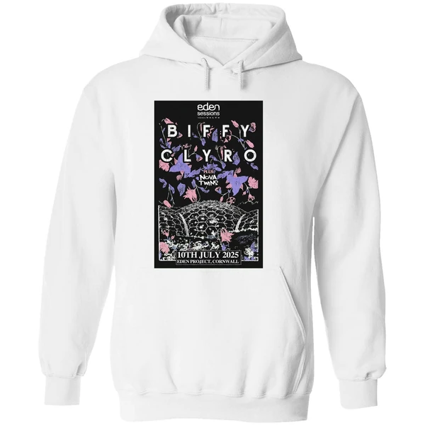 Biffy Clyro Eden Project Cornwall 10th July 2025 Hoodie - Image 8