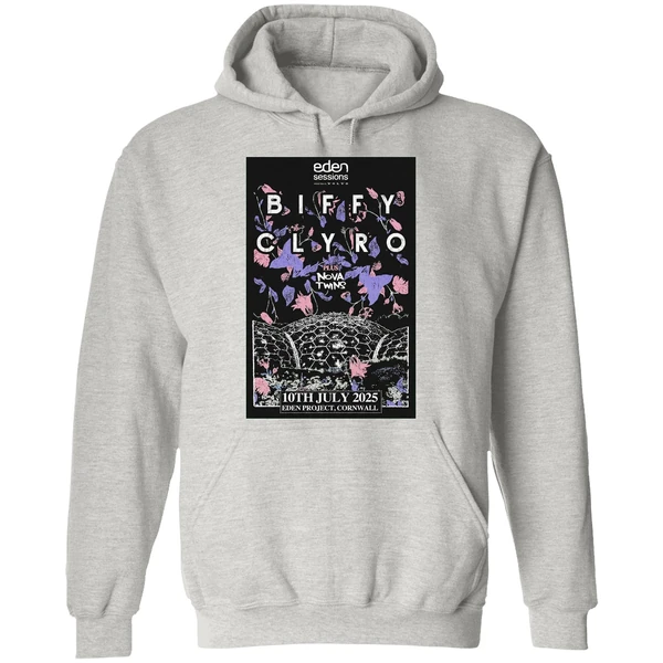 Biffy Clyro Eden Project Cornwall 10th July 2025 Hoodie - Image 9