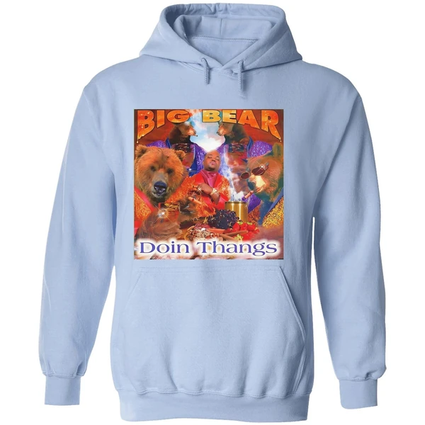 Big Bear Doin Thangs Graphic Hoodie - Image 4