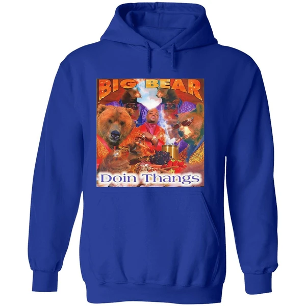 Big Bear Doin Thangs Graphic Hoodie - Image 7