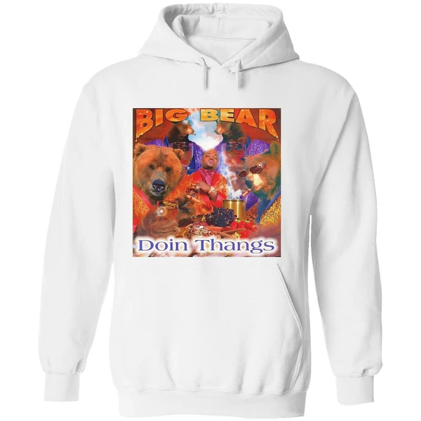 Big Bear Doin Thangs Graphic Hoodie - Image 8