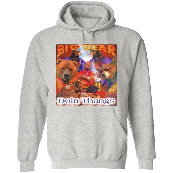 Big Bear Doin Thangs Graphic Hoodie - Image 9